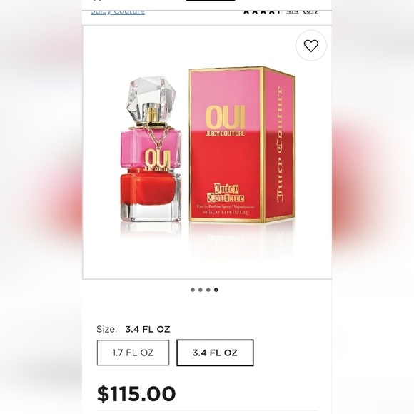 NEW-OUI Juicy Couture-E.D.P- 100ML / 3.4FL OZ - Picture 6 of 8